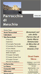 Mobile Screenshot of parrocchiadimeschio.it